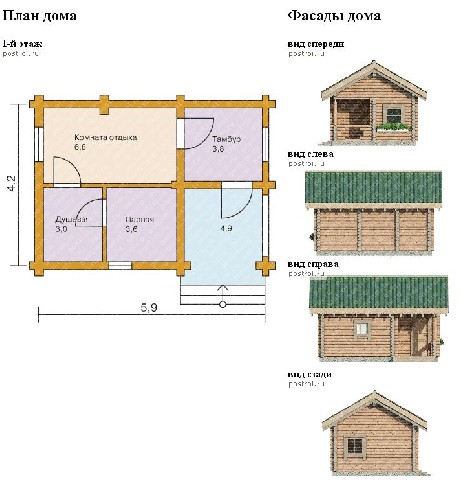 Проект № Р12, планировка